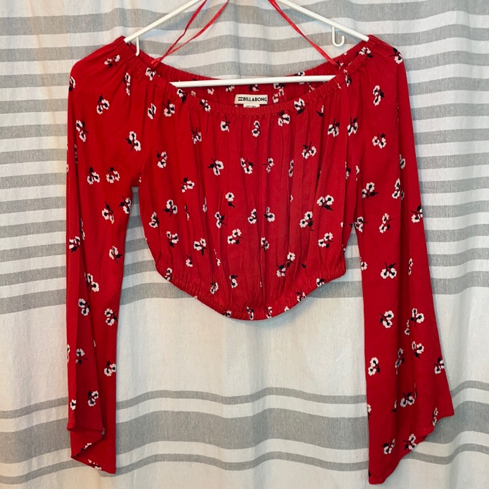 Cherry Blossom Crop Top
